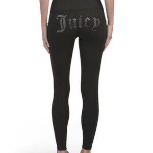 JUICY COUTURE Rhinestone Logo Leggings